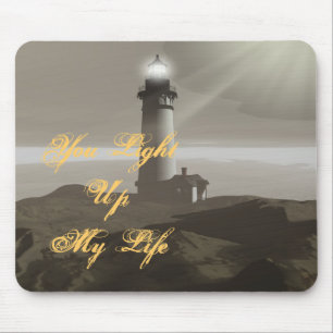 Sie leuchten meiner Leben-Mausunterlage Mousepad