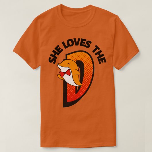 Sie Liebe den d T-Shirt (Design vorne)