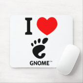 Sie Liebe Gnome? Zeigen Sie ihn! Mousepad (Mit Mouse)