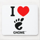 Sie Liebe Gnome? Zeigen Sie ihn! Mousepad (Vorne)