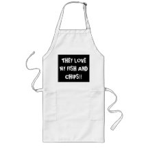 "Sie Liebe meine Fische und Chips"