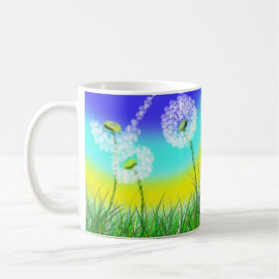 Sie Liebe mich nicht, Löwenzahn, Tasse des weißen