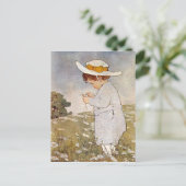 Sie Liebe mich, sie Liebe mich nicht. Postkarte (Stehend Vorderseite)