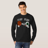 Sie Liebe mir mehr Basketball-Fußballspieler T-Shirt (Vorne ganz)
