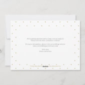 Sie Liebe uns EDITABLE COLOR Save the Date Karte (Rückseite)