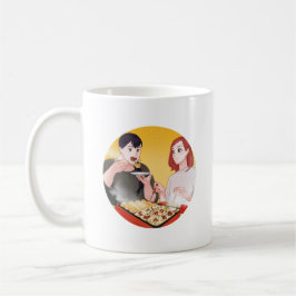 Sie Liebe zu kochen und Lieben, Promo zu essen Kaffeetasse