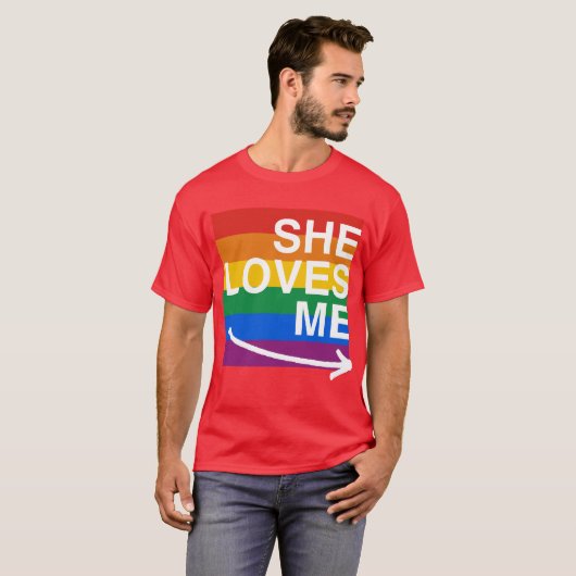 Sie Lieben ich (recht) - .png T-Shirt (Vorne ganz)