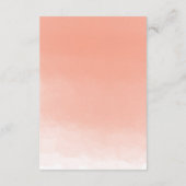 Sie Lieben ihre lesbische Hochzeits-Empfangs-Karte Begleitkarte (Rückseite)