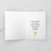 Sie lieben ist einfach - Stationierung Card Karte (Innenseite)