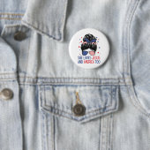 Sie Lieben Jesus und Amerika zu 4. Juli Gott h Button (Beispiel)