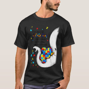 Sie liebte ein kleines Baby Elephant Autism Awaren T-Shirt