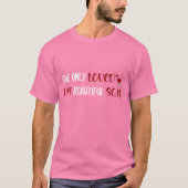 Sie liebte nur sein schönes Soul Rosa T - Shirt (Vorderseite)