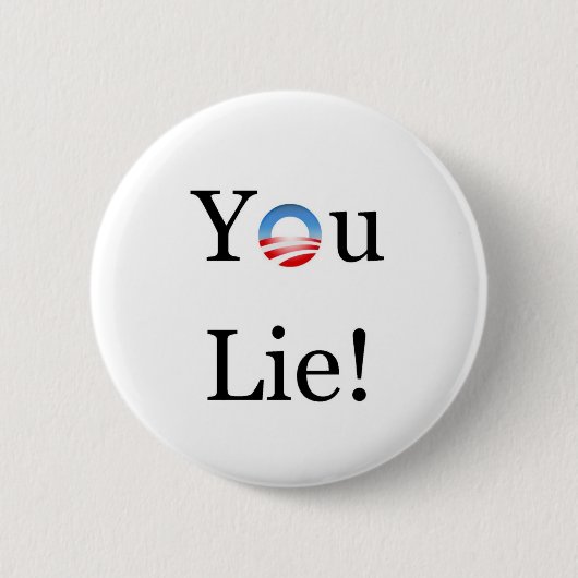 Sie liegen Obama Button (Vorderseite)
