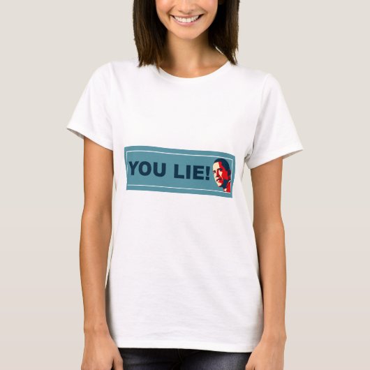 Sie liegen T-Shirt (Vorderseite)