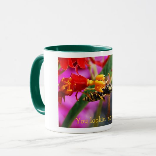 Sie lookin an mir? tasse (Vorderseite Links)