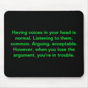 Sie lösen! - Lustiges Zitat Mousepad