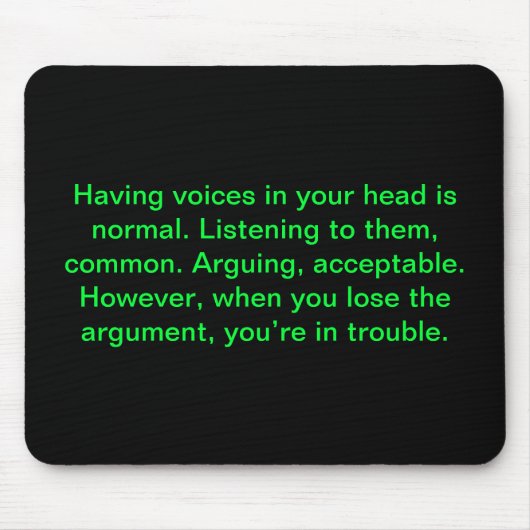 Sie lösen! - Lustiges Zitat Mousepad (Vorne)