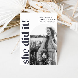 Sie lud Party mit Image ein Einladung