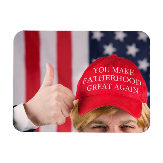 Sie machen die Vaterschaft wieder groß für Trump Magnet (Horizontal)