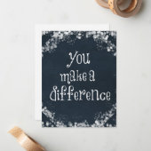 Sie machen ein anderes Angebot Mitteilungskarte (Vorderseite/Rückseite Beispiel)