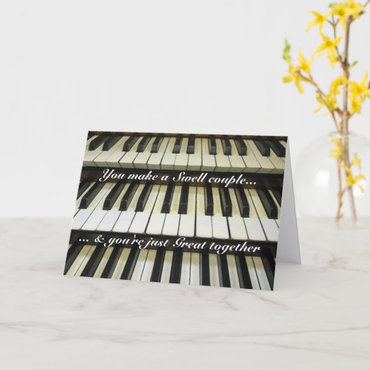 Sie machen ein Swell-Paar Karte (Gelbe Blume)