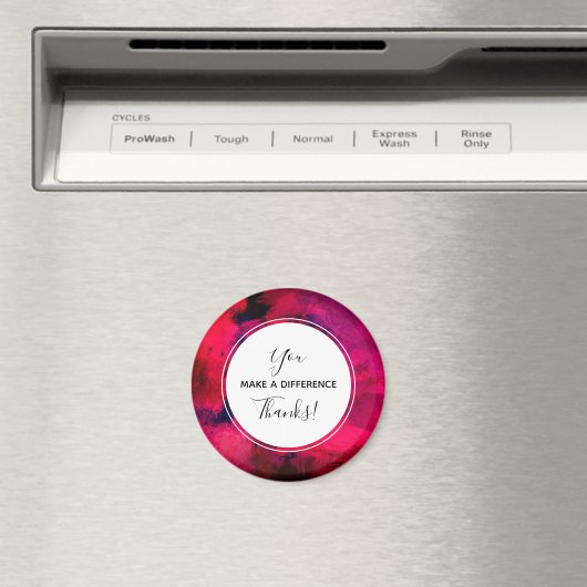 Sie machen einen Unterschied dunkelrot und Lila Ab Magnet (In Situ (Geschirrspüler))