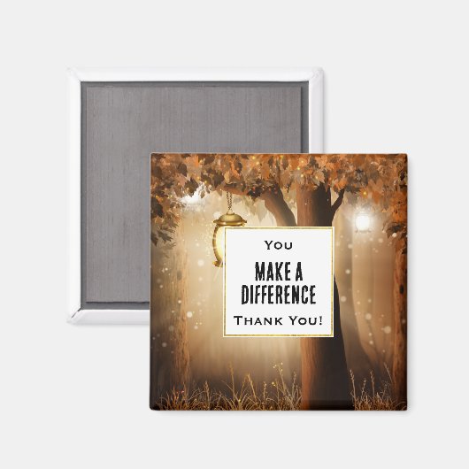 Sie machen einen Unterschied magische Waldbrände L Magnet (Vorderseite/Rückseite)