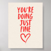 Sie machen einfach Art Print Poster (Vorne)