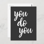 Sie machen Ihr sassy Sarcasm Zitat Postkarte (Vorne/Hinten)