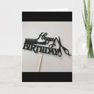 **SIE MACHEN IMMER DEN CUT** BARBER ODER HAARSTYLI KARTE