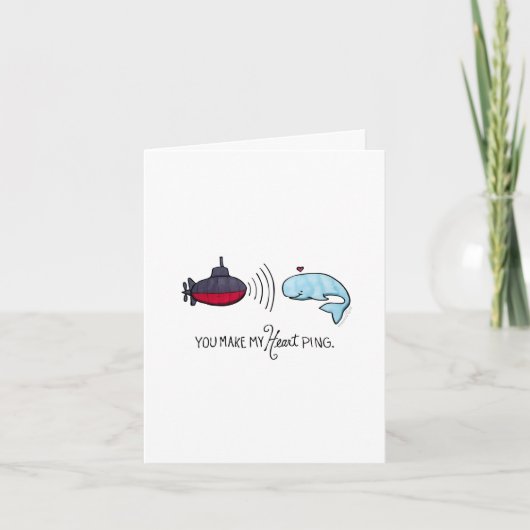 Sie machen meine Herzstiftkarte Karte (Vorderseite)