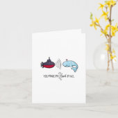 Sie machen meine Herzstiftkarte Karte (Gelbe Blume)