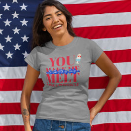 Sie machen mich zum Melt...4. Juli Tri-Blend Shirt
