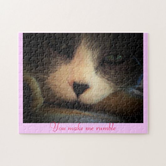 Sie machen mich zum Rätsel - Valenpuzzle Puzzle (Horizontal)