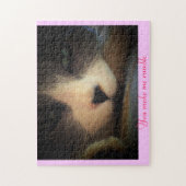 Sie machen mich zum Rätsel - Valenpuzzle Puzzle (Vertikal)