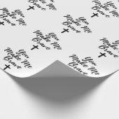 Sie machen mir ein tapferes Papier Geschenkpapier (Ecke)