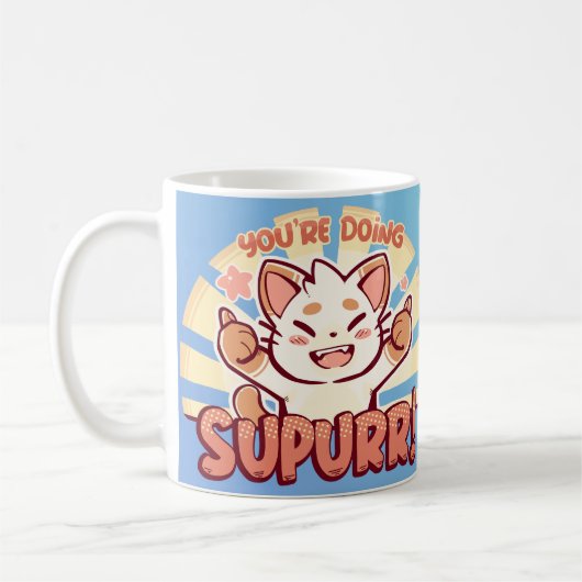 Sie machen SuPURR Kaffeetasse (Links)