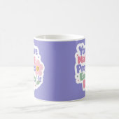 Sie Machen Täglich Fortschritte Kaffeetasse (Mittel)