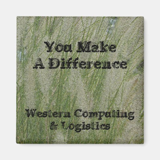 Sie machen Unterschiede Wüstengras dank Mitarbeite Magnet (Vorne)