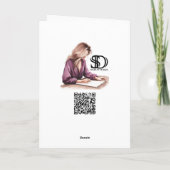 Sie machen Valentinstag Grußkarte Feiertagskarte (Rückseite)