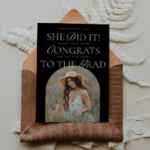 Sie machte es B&W Arch Hybrid Schriftart Moderner