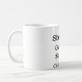 Sie machte es graduiert hinzufügen Namen Klasse vo Kaffeetasse (Links)