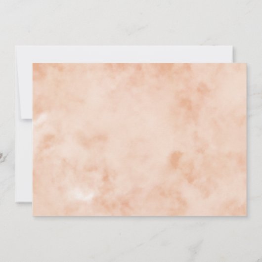 Sie machte es zu einem einfachen Foto-Abschluss Ankündigung (Rückseite)