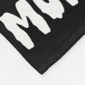 Sie machten das Monster Mathe Yeti Funny Halloween Fleecedecke (Ecke)
