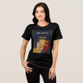 Sie mag den Teufel Tri-Blend Shirt (Vorderseite voll)