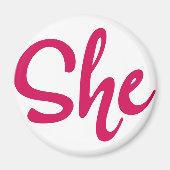 Sie Magnet (Vorne)
