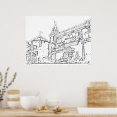 Sie malen u-Farbe Giardelli San Fran Bleistift Poster (Küche)