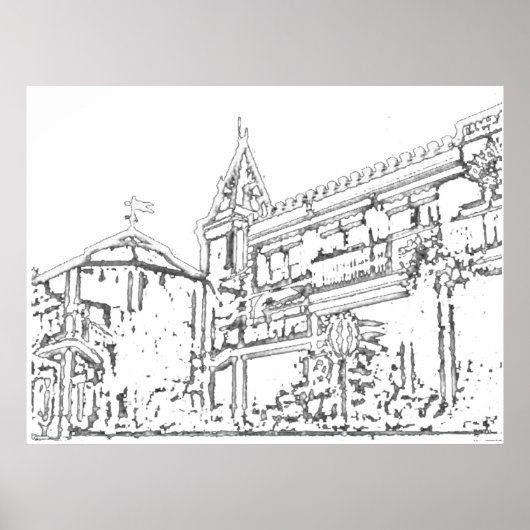 Sie malen u-Farbe Giardelli San Fran Bleistift Poster (Vorne)