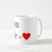 Sie + Me = Tasse der Liebe (VorderseiteRechts)