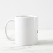 Sie + Me= unendliche Liebe Kaffeetasse (Links)